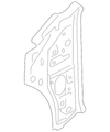 Body Rear Inner Panel - GM (84315146)