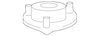 Digital Radio Receiver Bracket - GM (15201868)