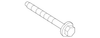 Engine Coolant Reservoir Hose - GM (96968691)