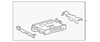 Front Driver Side Fender Ornamentation Vent - GM (84431314)