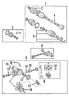 Mirror Assembly - Nissan (K6301-4W460)