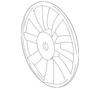 Center Pillar Trim - Buick (25745057)