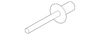 Guide Rivet - Porsche (N-903-463-01)