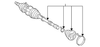 Rear Bumper Protector - Clear - Nissan (T99B2-5MP0A)