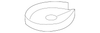 Driver Side Fog Light Bezel - Cadillac (84122901)