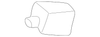 Air Bag Module Cover - Mopar (YF361DVAB)
