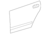 Black Instrument Panel Extension - GM (84390218)