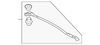 Support Brace - Toyota (53605-12021)