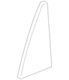 Passenger Side Floor Panel Rear Reinforcement - GM (95932882)