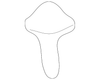Headrest, Center - Ford (GJ7Z-78611A08-BF)