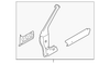 Trim Molding - Ford (GD9Z-54044A91-CA)