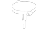Restraint Assembly, D/Seat HD                 *Wheat (19127793)