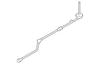 Deflector Assembly-Rear S/D Wat - GM (25848851)