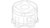 Driver Seat Cushion Pad - GM (95141817)