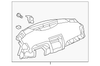 Fender Mounting Rear Bracket, Left - Mopar (68361075AA)