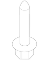 Passenger Side Engine Piston - GM (97303755)