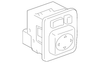 Disc Brake Anti-Rattle Clip - Ford (E7SZ-2B164-A)