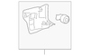 Passenger Side Pickup Box Side Lower Front Molding - GM (88937510)