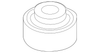 Driver Side Rear Suspension Bracket - GM (84059923)