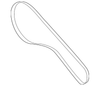 Serpentine Belt - Toyota (90916-02570)