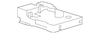 Spring Isolator, Right Front - Mopar (68375025AA)