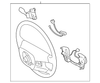 Bright Chrome Exterior Door Handle - GM (25832249)