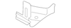Passenger Side Auxiliary Radiator Front Duct - GM (84105439)