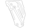 Seat Belt Guide Cap - Ford (GD9Z-54601B41-AA)