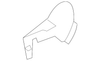 Seat Cushion Pad - Ford (GD9Z-5463840-E)