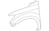 Glove Box Latch - Ford (YL2Z-1006072-AAC)