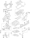 Air Conditioning Evaporator Core and Case Assembly - GM (96539681)
