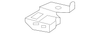 Heater Assembly, D/Seat Black Cushion - GM (88938478)