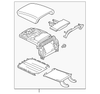 Windshield Wiper and Washer Switch - GM (96806757)