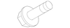 Rear Bumper Fascia Retainer - GM (92277857)