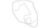 Upper Quarter Trim - Ford (GD9Z-5452018-CD)
