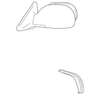 Seat Cover - Ford (YW3Z-5463804-AAA)