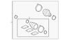Ebony Instrument Panel Airbag Arming Status Display - GM (25828898)