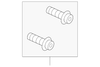 Upper Center Pillar Trim - GM (84395022)