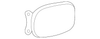 Plastic Nut - Mopar (6511606AA)