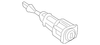 Front Passenger Side Door Outside Handle Rod - GM (96846116)