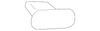 Rear Driver Side Door Wiring Harness - GM (95298744)
