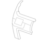 Sliding Door Molding, Right - Mopar (ZW501V6AA)