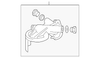 Driver Side Roof Front Drip Molding - GM (96660623)