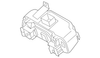 Passenger Side Roof Rail Airbag - GM (84097491)