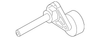 Wheel Insert Kit (for 19" Aluminum Alloy Wheel) - Gloss Black - Nissan (T99G8-5MP0J)