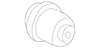 Axle Support Bushing (Left, Right, Rear) - Toyota (48725-08020)