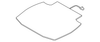 Disc Brake Caliper Assembly, Left - Mopar (68211483AA)