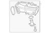 Engine Crankshaft Thrust Bearing Set - Buick (90542535)
