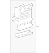 Front Driver Side Fender Ornamentation Vent - GM (84431326)