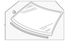 Weatherstrip - GM (96583076)